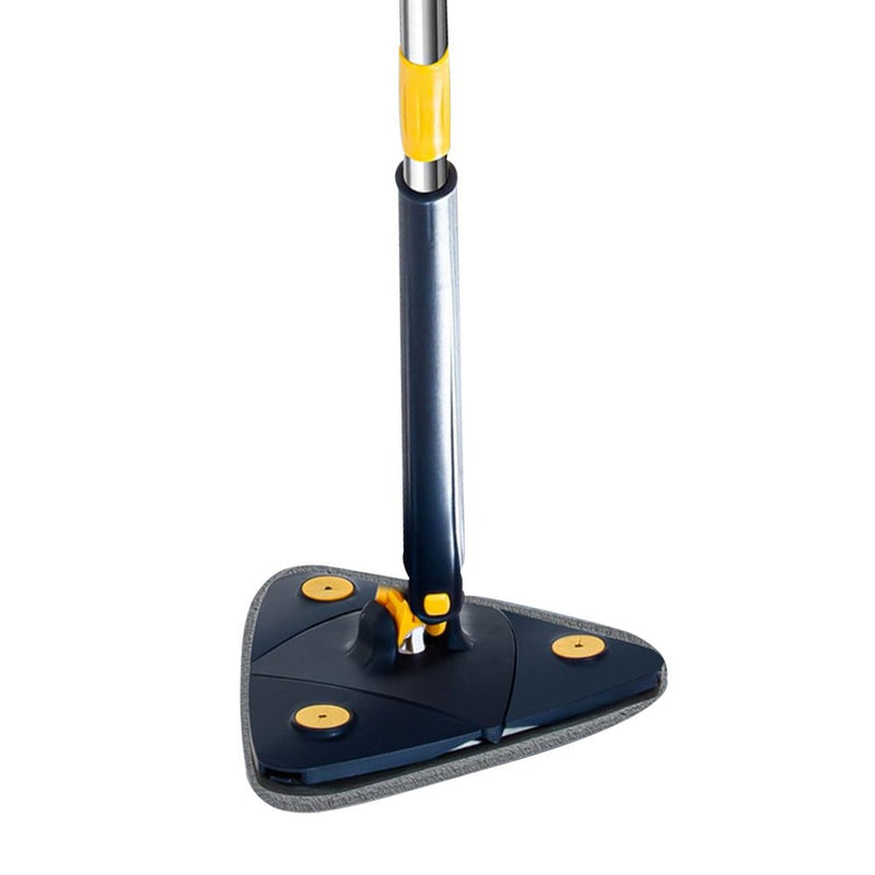 Mop De Limpeza Triângulo Ajustável Giratório 360°